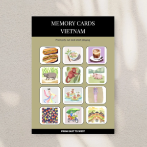 Memory game vietnam - From east to west