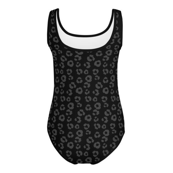 Girl Swimmingsuit | Leopard black - Afbeelding 6