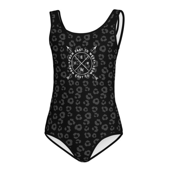 Girl Swimmingsuit | Leopard black