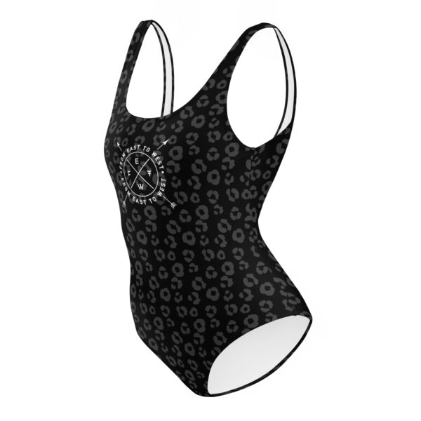 Swimmingsuit Woman | Leopard Black - Afbeelding 4