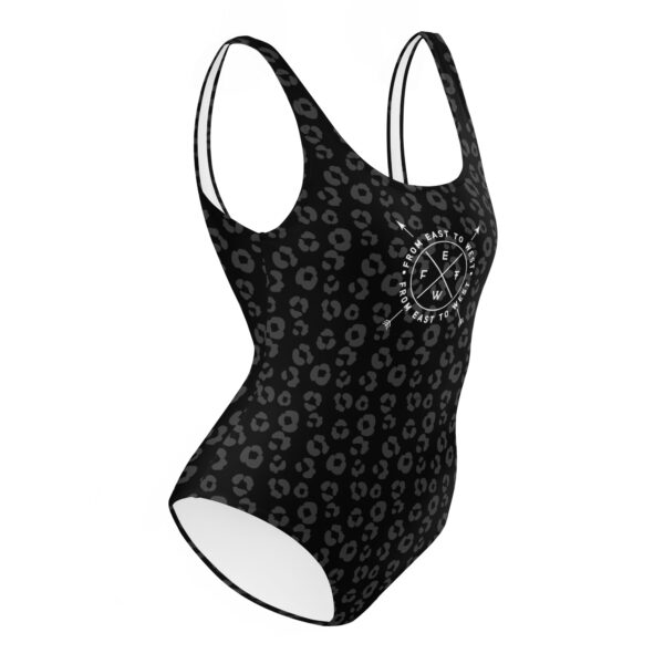 Swimmingsuit Woman | Leopard Black - Afbeelding 3