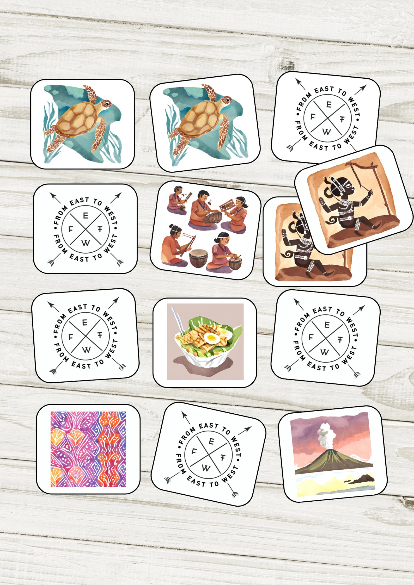 Memory Game Indonesia - Afbeelding 2