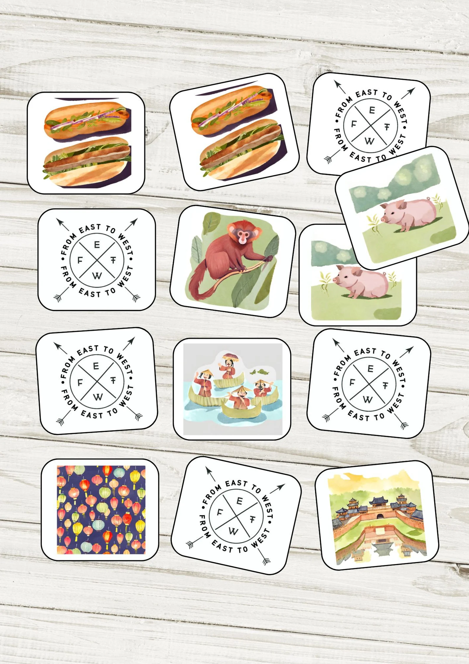 Memory Game Vietnam - Afbeelding 2