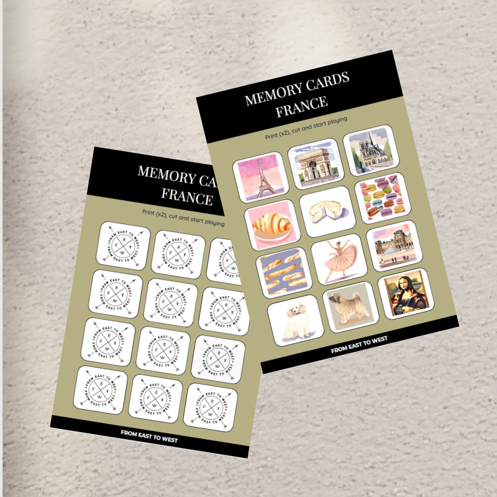 Memory Game France - Afbeelding 3