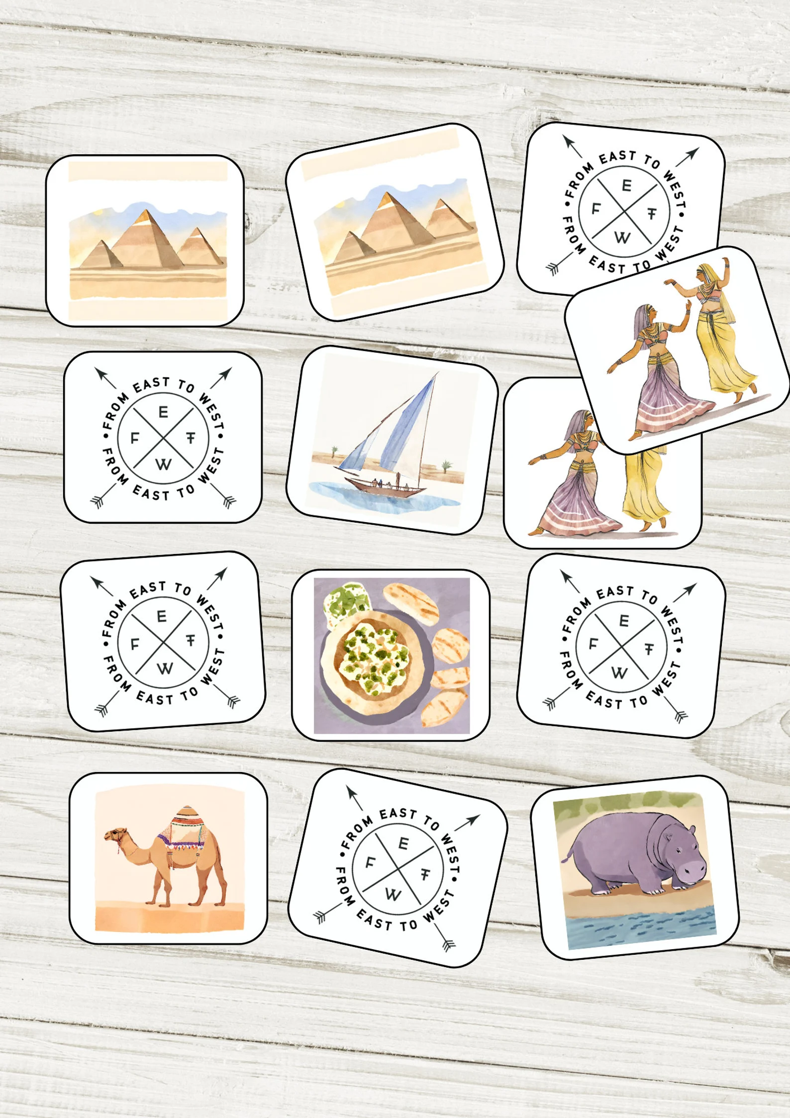 Memory Game Egypt - Afbeelding 2