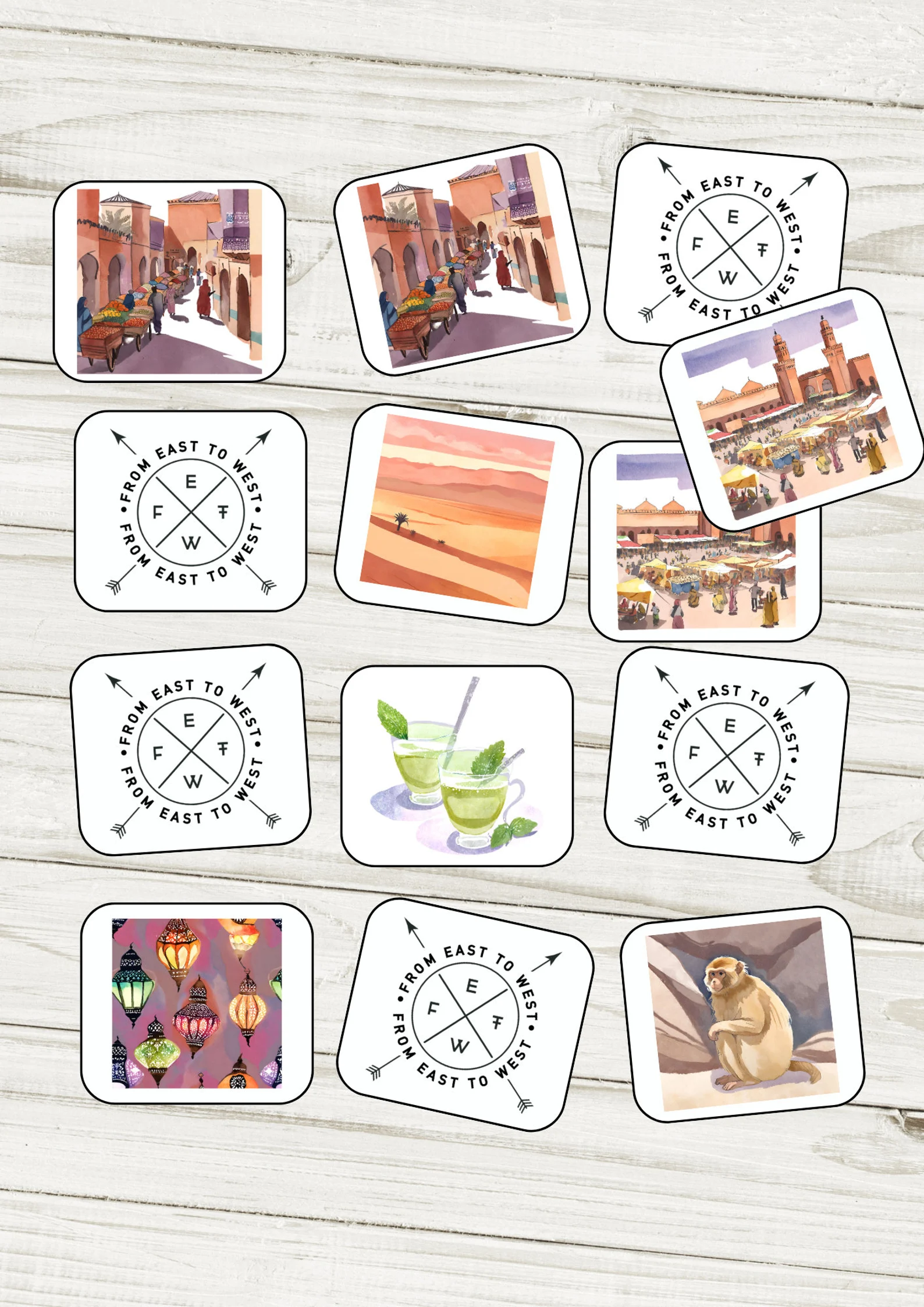 Memory Game Morocco - Afbeelding 3