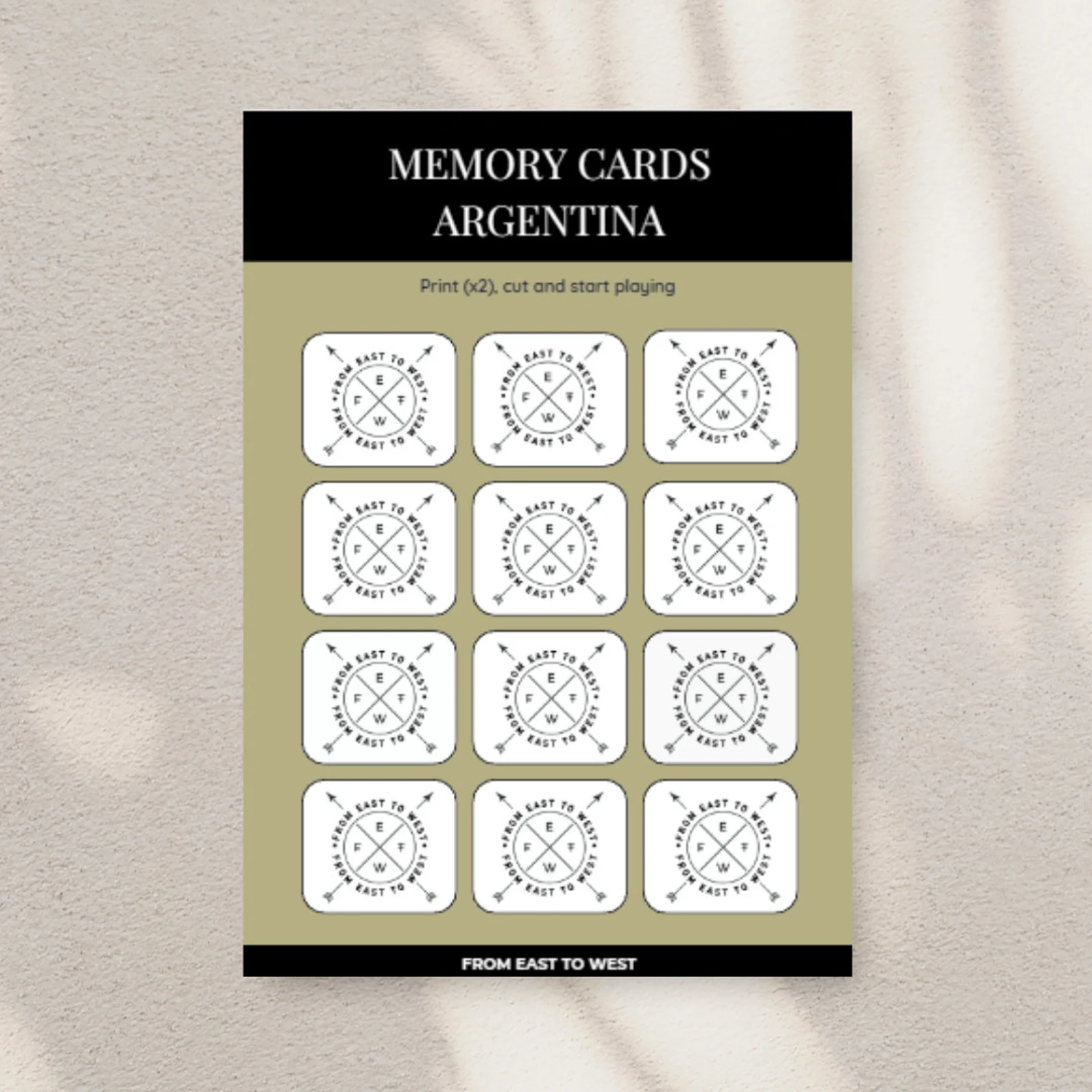 Memory Game Argentina - Afbeelding 4