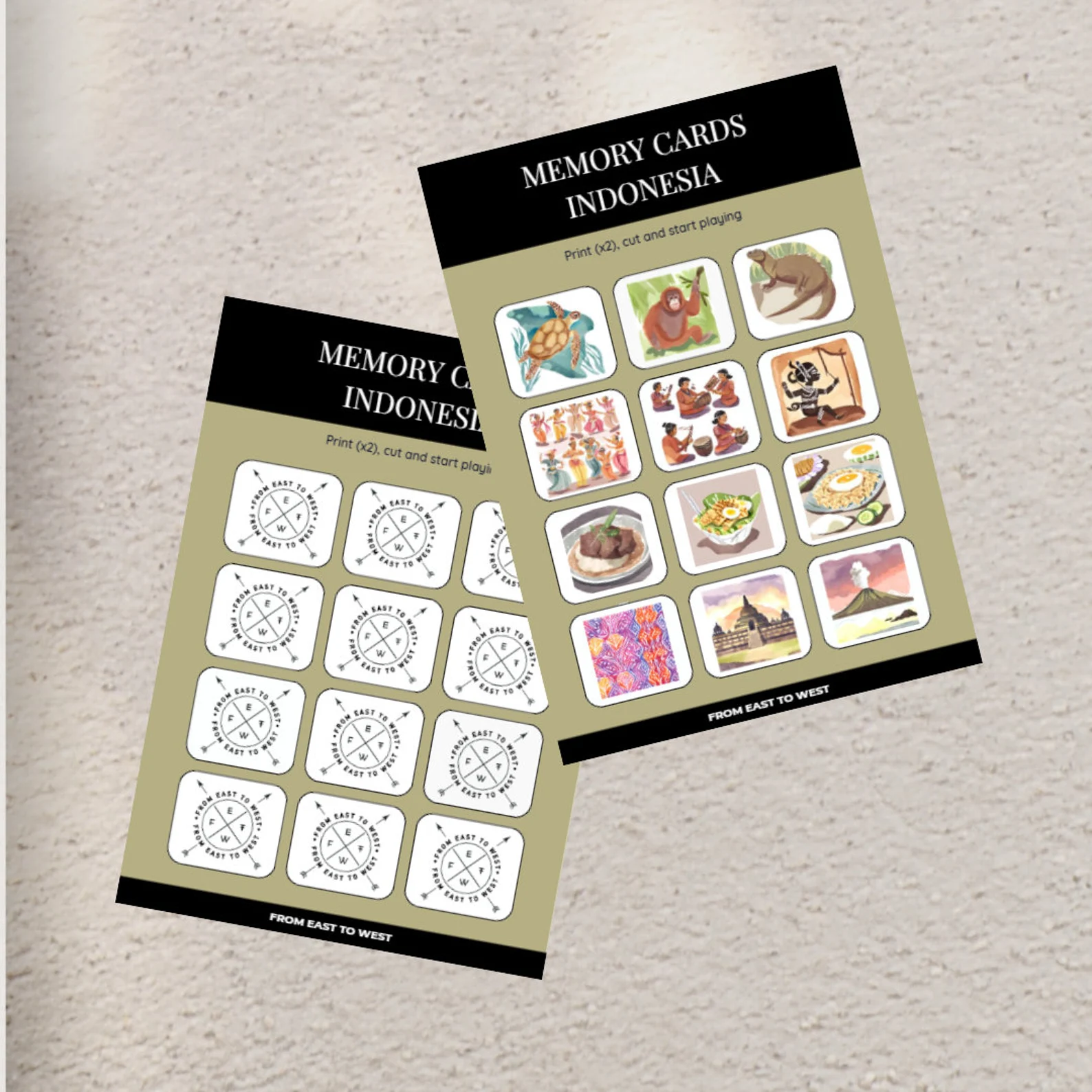 Memory Game Indonesia - Afbeelding 3