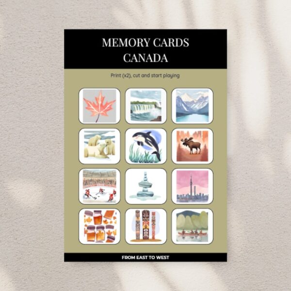 Memory Game Canada