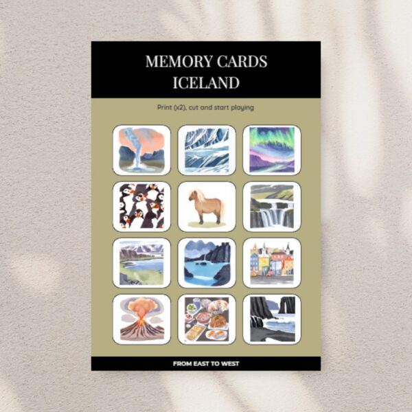 Memory Game Iceland