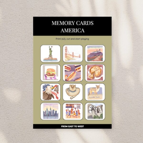 Memory Game America